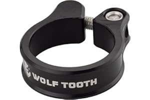 Wolf Tooth | Seatpost Clamp 38.6mm | Black | Customisable Bike Accessories and Components Precision Engineered