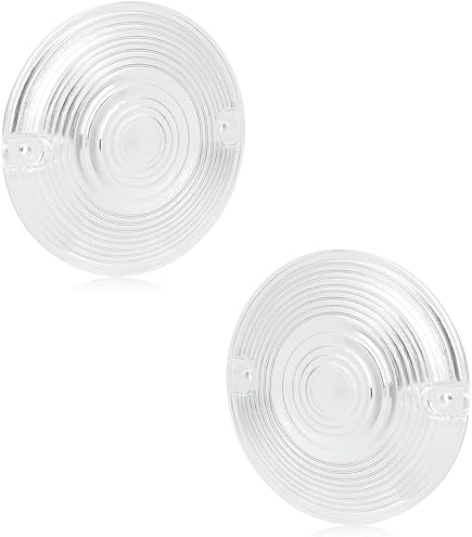 thumbnail image 2 of NTHREEAUTO Smoked Fender Tip Light Lenses Cover Mud Guards Lights Compatible With Harley FLHR FLHT FLSTC(Front & Rear), Bumpers & Fenders - Canada 2 of 13