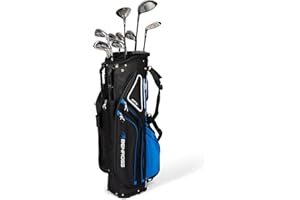 Benross By American Golf HTX2 Golf Clubs Full Set with Hybrid Bag, Driver, Fairway Wood, Hybrid, Irons 5-SW, Mallet Putter - Graphite Shafts, All-Weather Grips, Golf Club Sets for Men