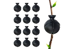 JINGHANGER 12 Stück Pflanzenwurzelgerät Pflanzenwurzel Anzuchtsbox Selbstschnallendes Design Wurzelballen Pfropfwerkzeuge Anzuchttopf Wurzelgerät für Gartenpfropfung Wurzelbildung