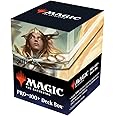 Ultra Pro - March of the Machine 100+ Deck Box ft. Archangel Elspeth for MTG, Store & Protect Gaming Cards, Valuable Trading Cards, Self Locking Lid, Store 100 Double Sleeved Cards