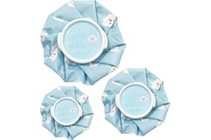 MIGIFTDY Worek na lód na urazy, torba na gorącą wodę oddychająca bez wycieków terapia gorąca i zimna ulga w bólu mądrość zęby ból szczęki urazy sportowe obrzęk ból głowy