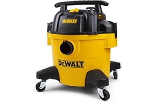 DEWALT Aspirateur Sec/Eau DXV23P 1150 W, Fonction soufflage, réservoir en Plastique 23 l, avec Filtre à Cartouche, Sac filtrant, Accessoires de buse, Tuyau d'aspiration : 2,1 m