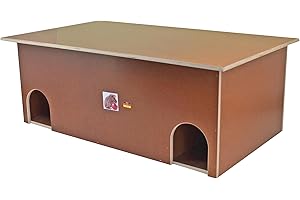 Elmato - 10220 - Refuge familial pour hérissons - Toit anti-intempéries