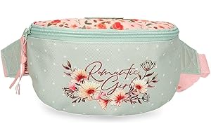 Movom Romantic Girl Petit Sac Banane Multicolore 27x11x6,5 cms Polyester