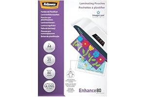 Fellowes 5396205 Folia do Laminowania, Przeźroczysty, A4