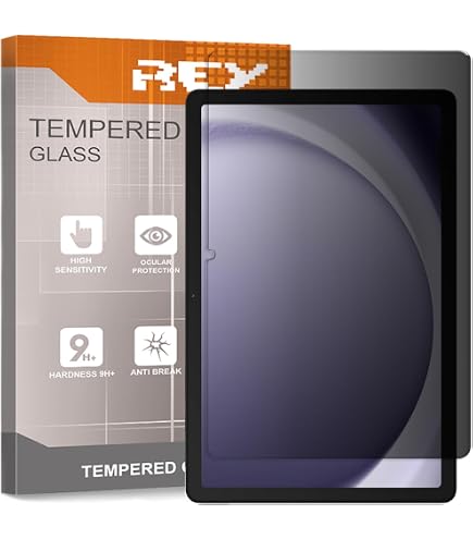 Film Protecteur D'écran Anti-espion KARYLAX Pour Tablette RUSHAR 10 Pouces – Confidentialité, Verre Trempé 9H, Résistant Aux Chocs