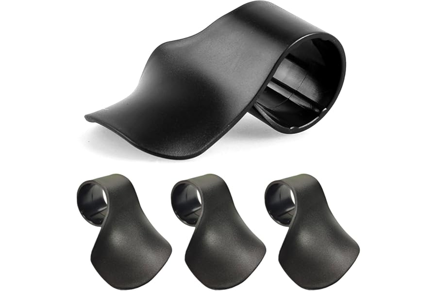 4 Pieces Cruise Control Accelerator Rest, Accelerator Assist For Motorcycle, Cruise Throttle Grip Assist, Gas Handle for Motorcycle, Easily Adjustable and Fits the Majority of Motorcycles and Scooters