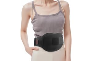 ‎AROMA SEASON AROMA SEASON Wärmegürtel mit integrierten Akku | Unauffälligiger Begleiter To Go mit 4h Akku für Bauch/Rücken/Lenden | Heizgürtel | Elektrisches Heizkissen mit Abschaltautomatik