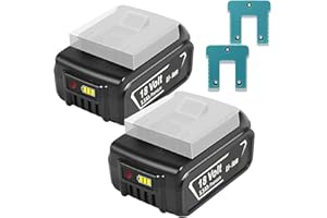 BONADGET 2 baterías de Repuesto para BAT618G BAT609 BAT609G BAT618 BAT618G BAT609G BAT618 BAT619 BAT619G BAT618 BAT610G BAT610 BAT618 BAT618 BAT612 BAT622 para Bosch 18V