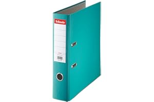 Esselte 11282 A4 75 mm ECO Lever Arch File - Turquoise