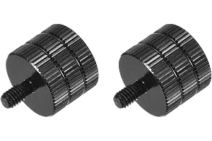 QUARKZMAN 2 stycken mikrofonstativ adapter 1/4 hona till M4 manlig gängadapter för mikrofonstativhållare på kamerastativadapt