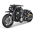 CIJINAY Motorcycle Model Building Block Kit, 586 PCS Technic Motorbike Building Blocks Set, MOC Superbike Gift Toy for Kid Adult, Construction Vehicle Toy Building Brick