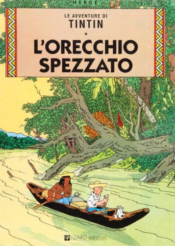 couverture de : l'orecchio spezzato