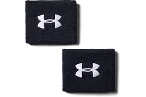 Under Armour UA 3" Performance Wristband Poignet éponge Mixte Adulte Noir Taille Unique