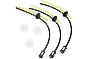 SWNKDG Kit de filtre à essence universel Joint de tuyau d'essence pour débroussailleuse taille-haie élagueur Noir/Jaune