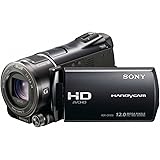 Sony HDR-CX550VEB Full HD Camcorder (Flash, 10 fach optischer Zoom, 8,8 cm (3,5 Zoll) Display, EXMOR R Sensor, 64 GB interner Speicher) schwarz