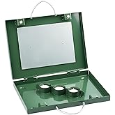 EUROHUNT Teelichtheizer, Fuß-und Kanzelheizer, Heizung, Grün, ca. 31 cm x 23 cm x 5 cm