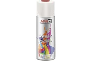 AMBRO-SOL APR3 - S4003003 Vernis peinture Acrylique Multi-Usage, Couleur Rouge Rubis RAL 3003, Aérosol En Fer-Blanc Recyclable de 400 ml