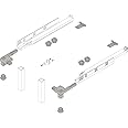 Blum 5993665 Space Step Base Fitting for Tandembox | Legrabox | Movento | Tandem 460 mm Set