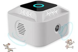JARPER Repellente Maus Vertreiber,Ultraschall+Elektromagnetische Mäuseabwehr, Indoor Elektronischer Plug-in Rattenabwehr,gegen Mäuse Anti-Schädlingsgerät mit großer Reichweite, Ideal gegen Mäuse