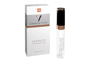 COSMETIC LEVEL, LEVELIPS Filler Gloss Anti-age | Booster labbra trasparente | Volume effetto immediato e naturale | Rimpolpante | Visibile riduzione delle rughe | 6ml