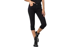 Nina Carter Damen Skinny Jeans – High Waist, Used-Look, Bequemer Stretch