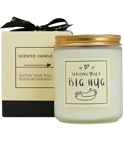 3 Candele Profumate In Cera Di Soia Con Frase Ispiratrice: Regalo Perfetto Per Donne, Colleghe O Amiche