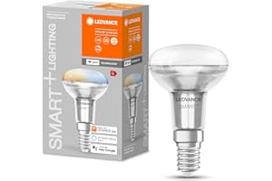 ‎LEDVANCE LEDVANCE Smarte LED R50 Spotlampe mit Wifi Technologie, Sockel E14, Lichtfarbe änderbar (2700-6500K), Ersatz für herkömmliche 40W-Reflektor-Glühbirnen, steuerbar mit Alexa, Google & App