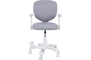 FEFE Kids Desk Chair- 41-53 x 59 x 46cm Height Adjustable- Computer Chairs with Armrests, Safe Brake Casters- Soft Cushion - Swivel Chair for Boys Girls