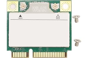 Annadue AX3000 AX200 Mini-PCIe-WLAN-Karte, WiFi 6 3000 Mbit/s Bluetooth 5.1 Dual Band 2.4G/5G Wireless Gigabit-Netzwerkkarte, Unterstützt MU MIMO für Windows 10 64bit, Linux