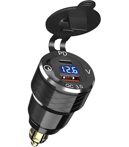 Adaptateur DIN Hella Vers Allume-cigare 12V-24V - Câble 30 Cm, Avec Capuchon Protecteur, Pour Motos Et Véhicules - 4