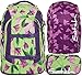 Produktbild satch pack Ivy Blossom 3er Set Rucksack, Schlamperbox & Regencape Lila