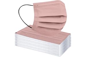 Sonnena 50 Unidades Adultos Desechables,3 Capa Surtidos,Dibujos Animados para Actividades Aire Libre,Patrón Floral para Mujer y Hombre