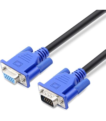 20 Cm Seriële Naar VGA-kabel – D9 (vrouwelijk) Naar HD15 (mannelijk) Voor Printers, Barcodelezers En Meer