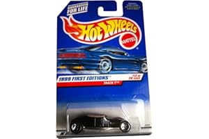 HOT WHEELS Hotwheels 1999 First Editions Track T Black 12 of 26 917