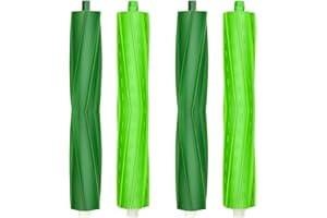 MOSOTON 4 Pezzi Spazzole a Rullo di Ricambio per Roomba E I e J Series E5 E6 i7 i7+ i6 i6+ i3 i3+ i4 i4+ i8 i8+ Aspirapolvere