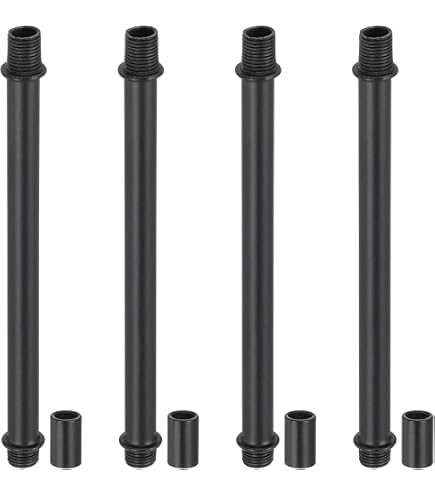 10 Pz Manicotti Filettati In Acciaio Inox Tubo A Ve 5mm/6mm - Foto 11