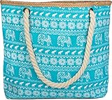 die Tasche kann auch als Badetasche oder Einkaufstasche verwendet werden