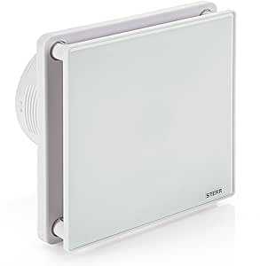 STERR - Badezimmerlüfter mit Glasfront und Timer - BFS100T : Amazon.de: Baumarkt