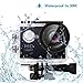 Produktbild YUNTAB Original W9 Action Kamera Wasserdicht Action Cam WIFI 12 MP Ultra HD Action Camera Sport Kamera Wifi 1080p Video H264 170° Objektiv HDMI TV Mit Kostenlose Accessoires Schwarz
