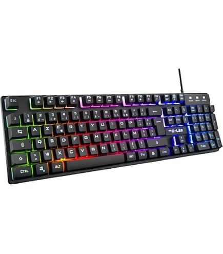 Tastiera Dell KB212-B USB Cablata | Layout FR AZERTY con Adesivi ITA QWERTY