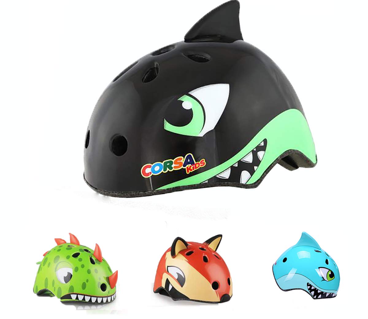 €26.99 YGJT Caschi Bici per Bambini degli Cartone Animato Sicurezza  Protezione della Testa S 50-54CM M 54-58CM per Bambini dai… - bikewebshop.it