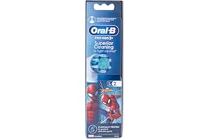 Oral-B Lot de 2 têtes de rechange pour brosse à dents électrique Marvel Spider-Man