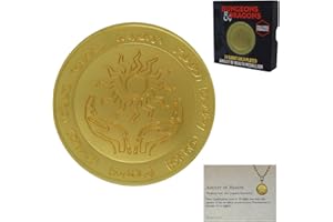 Fanattik Dungeons & Dragons - Médaille en métal plaqué Or Collector