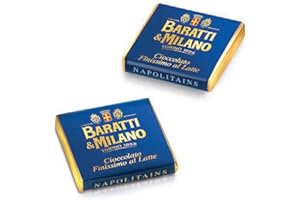 CIOCCOLATINI FINISSIMI BARATTI & MILANO NAPOLITAINS CIOCCOLATO AL LATTE 500 GR