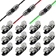CTRICALVER 1-pin Wiring Connector - Branch Wiring Connection, Simple and High-speed Installation [12 pcs]