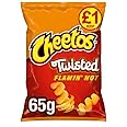 Cheetos Twisted Flamin' Hot Snacks 65g x Case of 15