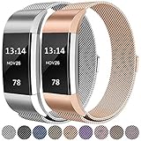 ➤[Umweltfreundliches Material] Aus strapazierfähigem atmungsaktivem Milanese-Edelstahlgewebe, weiches Material ist sehr freundlich zu Ihrem Handgelenk. ➤ Die Kanten des Armband sind poliert um glatt zu sein und wird deine Kleidung nicht behindern. ➤ Um Farbverblassung und Kratzer zu vermeiden, halten Sie den Armband von direkter Sonneneinstrahlung und scharfen Gegenständen fern, NICHT lange Zeit in Wasser einweichen.