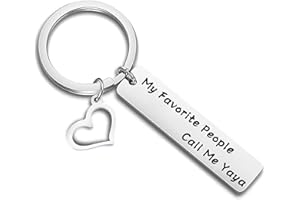 GENERIC Nanny Gift My Favorite People Call Me Nanny Keychain Best Nanny Ever Jewelry Babysitter Gift Grandma Gift